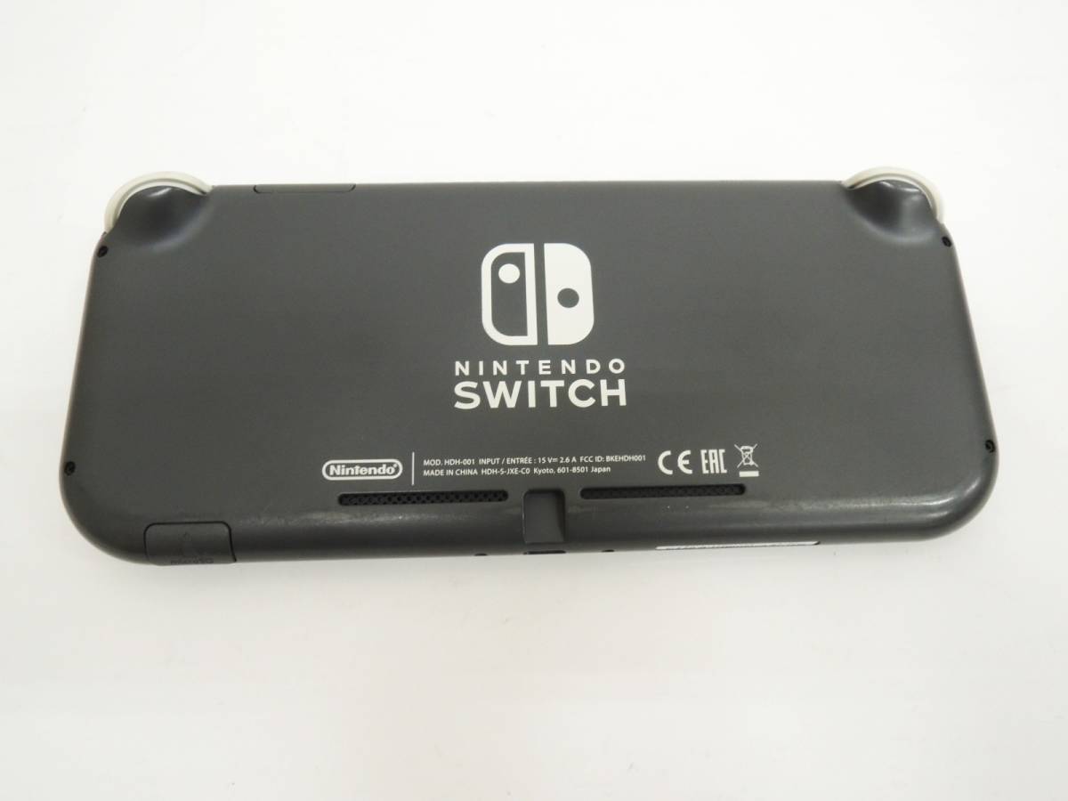 Nintendo Switch Lite グレー 本体［ジャンク品］ G-0404 Nintendo Switch Lite グレー【ジャンク】