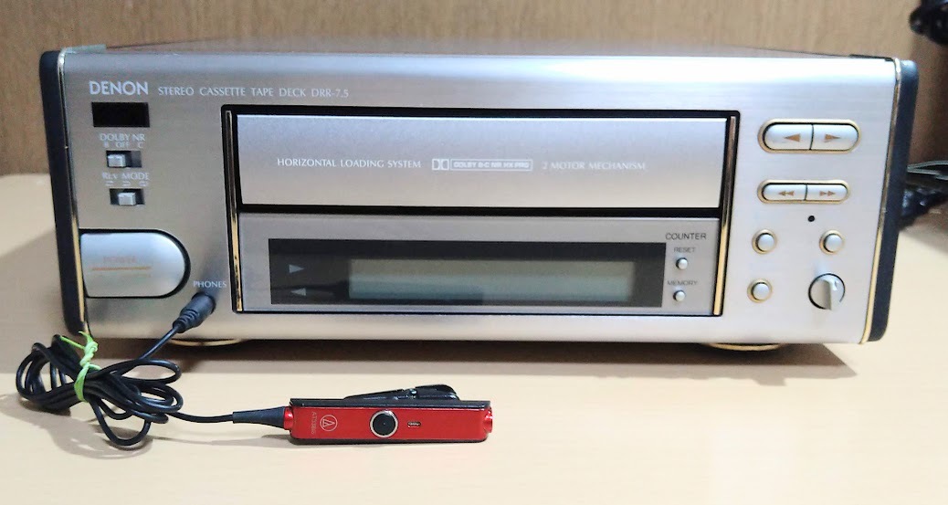 DENON DRR-7.5（ゴムベルト交換済の動作品です。）