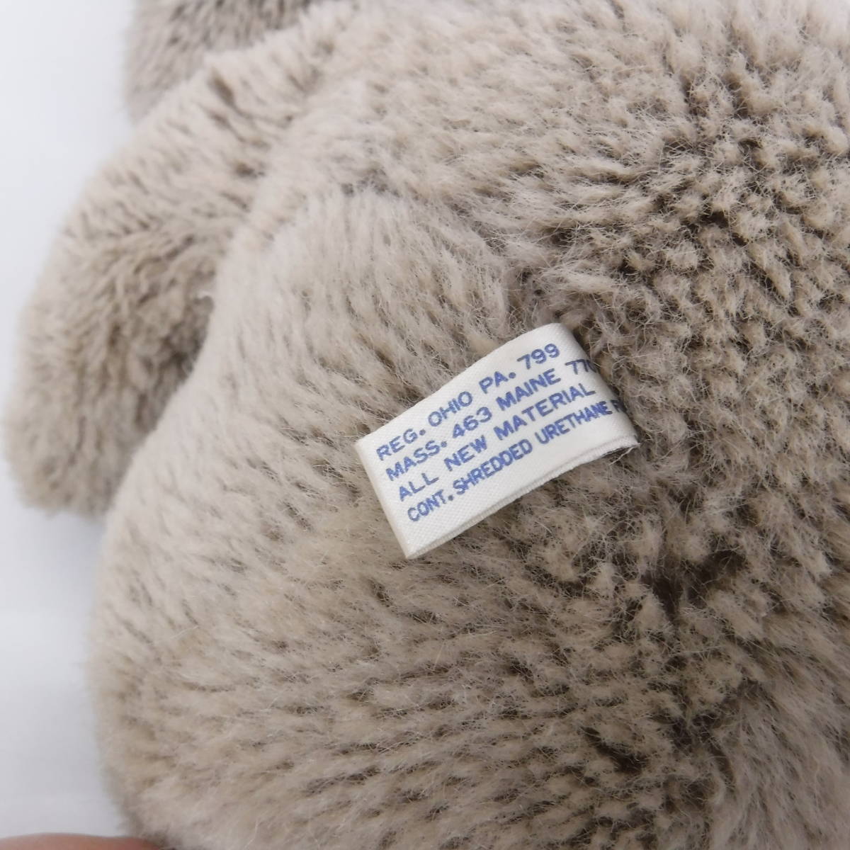 当時物 ファースト社 ツキノワグマ 大きい ぬいぐるみ 茶色 昭和レトロ