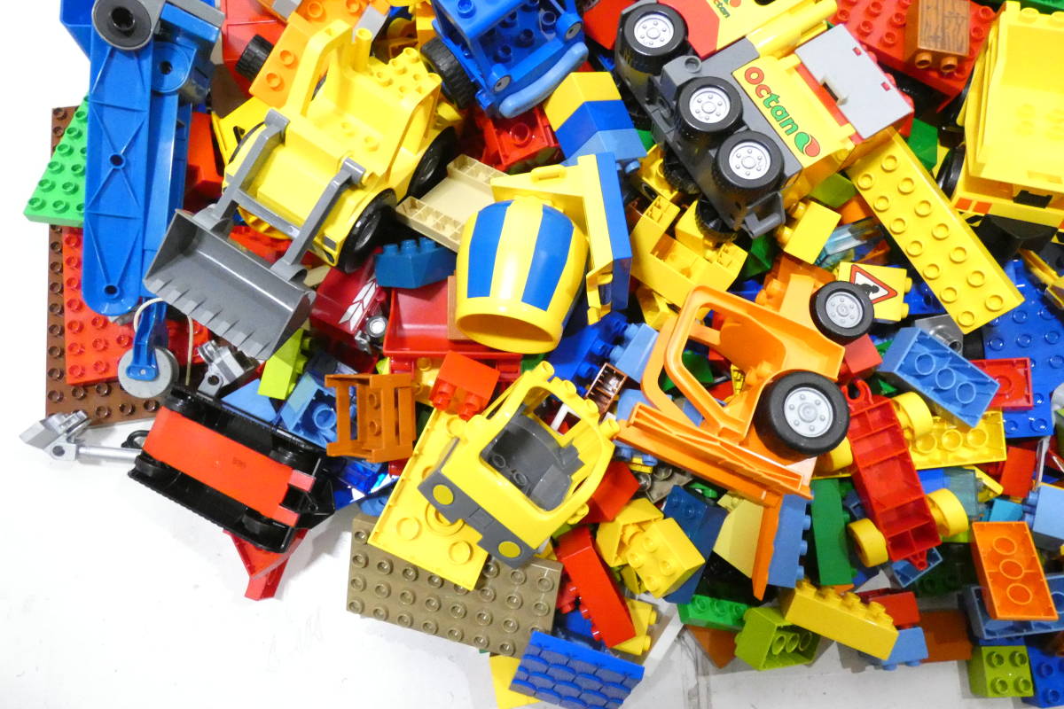 4296T/LEGO レゴ デュプロ 大量まとめて 10kg以上 基礎板 ミニフィグ 
