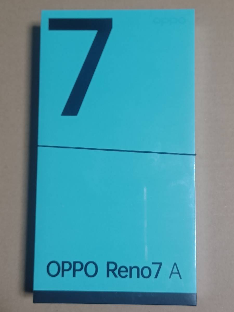OPPO RENO7 A　スターリーブラックSIMロック解除済み（ワイモバル版）