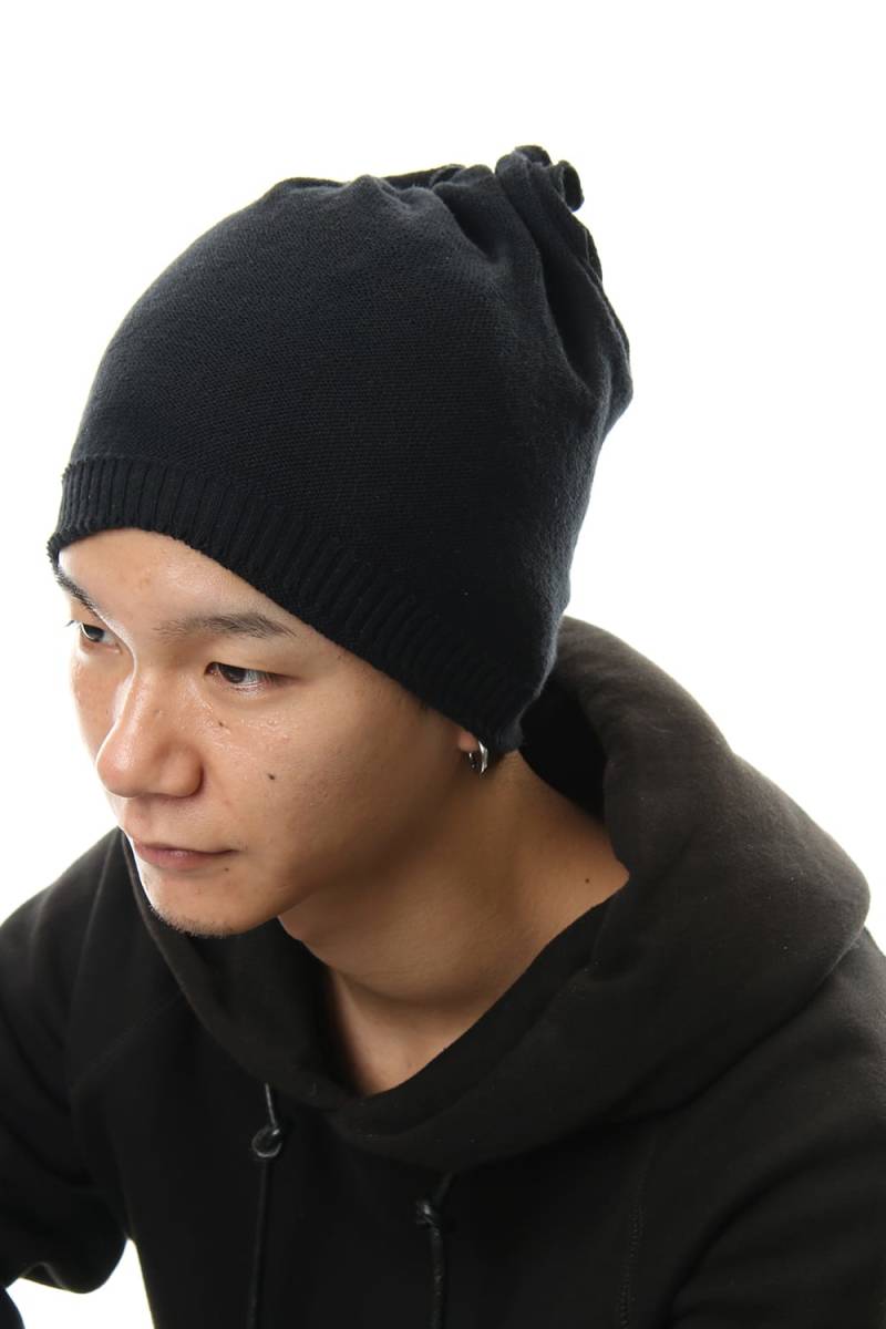 JULIUS ニットキャップ JULIUS ユリウス ニットキャップ ブラック JULIUSユリウス 【公式通販】