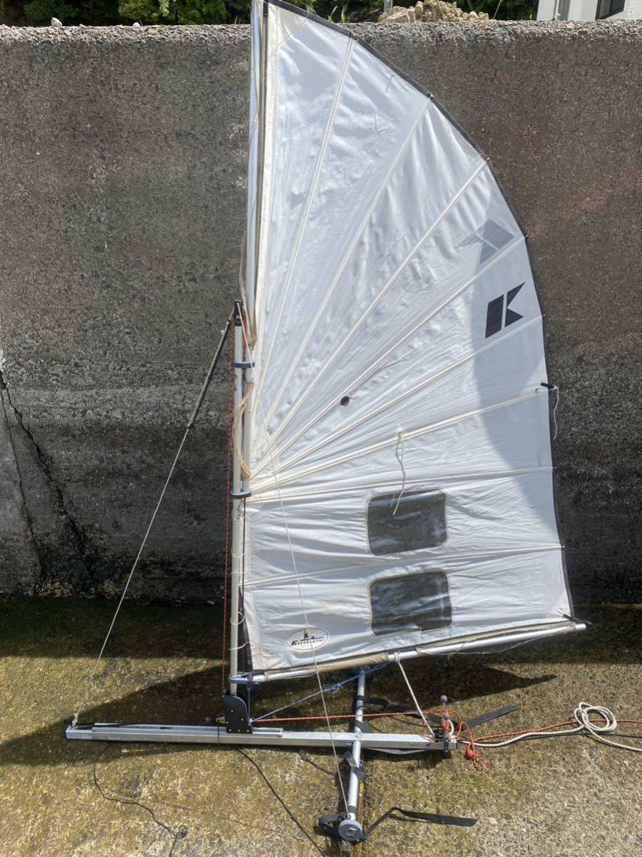 【未使用】SAIL セイル　セット Kayaksailor カヤック セイラー カヤック用セイルキット ジャンク 未