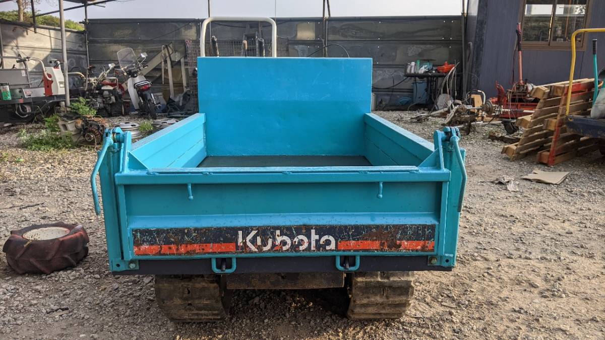 1円☆クボタ 運搬車☆キャリアダンプ RY-10ZS☆セル付 油圧ダンプ 