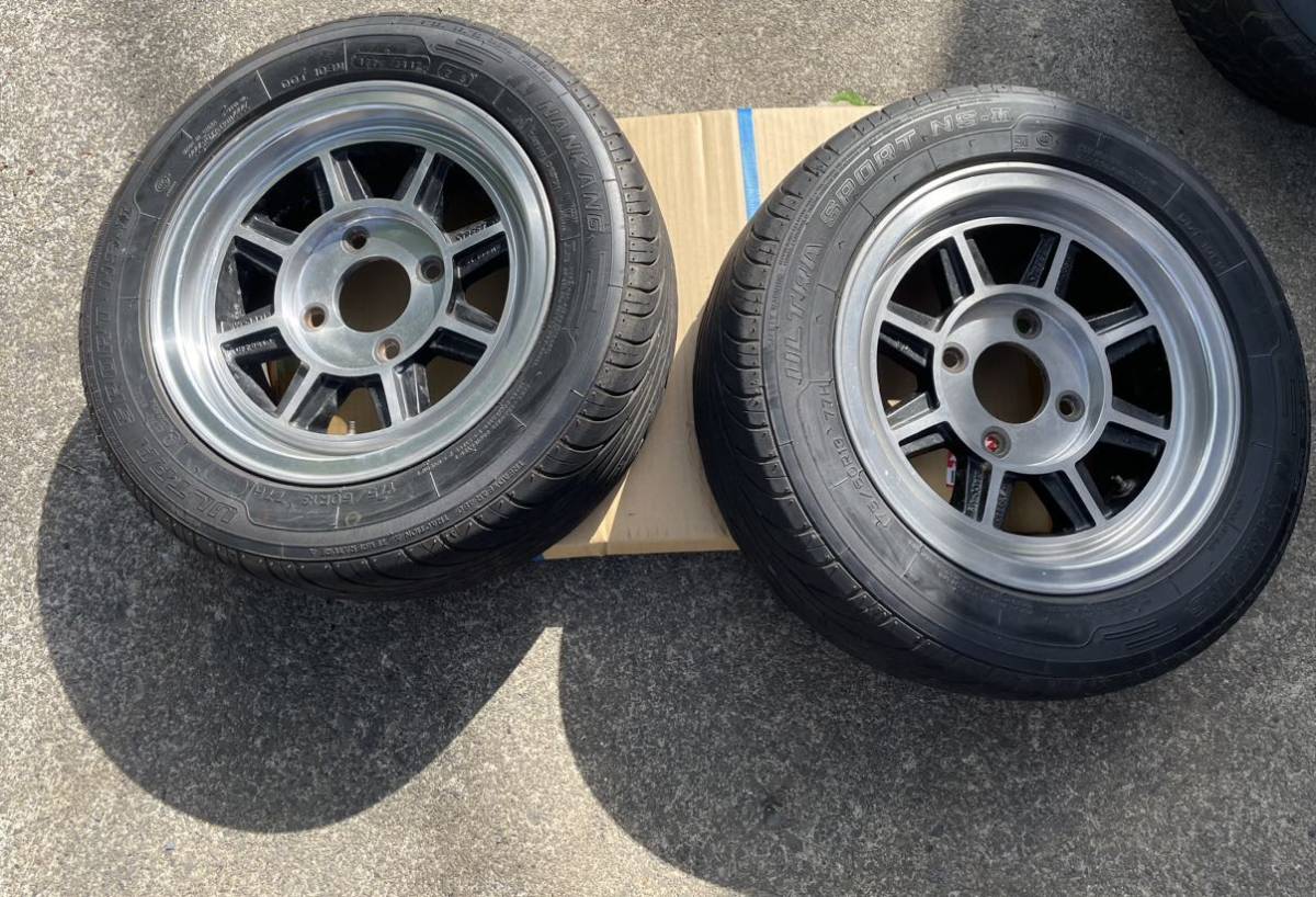 ハヤシ ストリート 13インチ 5.5J +19 114.3 ロンシャン サニー　カローラ