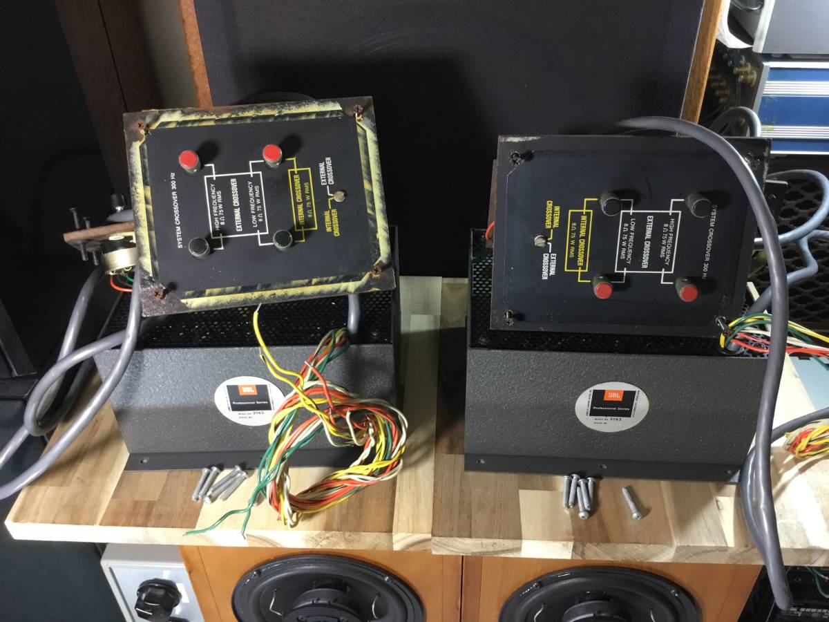 JBL 3143ネットワーク・アッテネーター・スピーカーターミナルセット