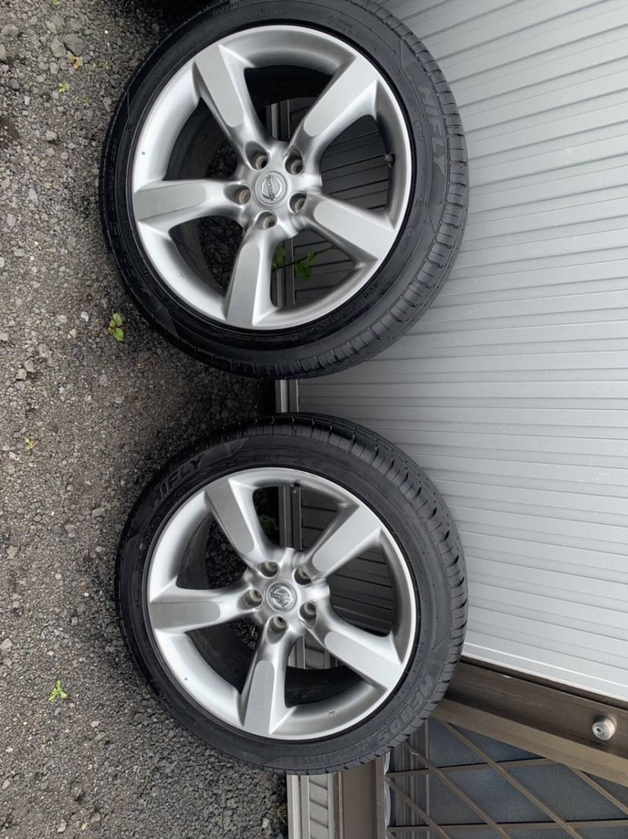日産 フェアレディ Z Z33 後期 純正 アルミ ホイール バリ溝 