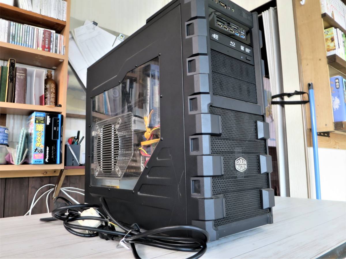 自作デスクトップパソコン / COOLER MASTER / ASRock Z270 taichu WIFI / Core i7 7700K 4.20GHz（初期状態に戻してあります）