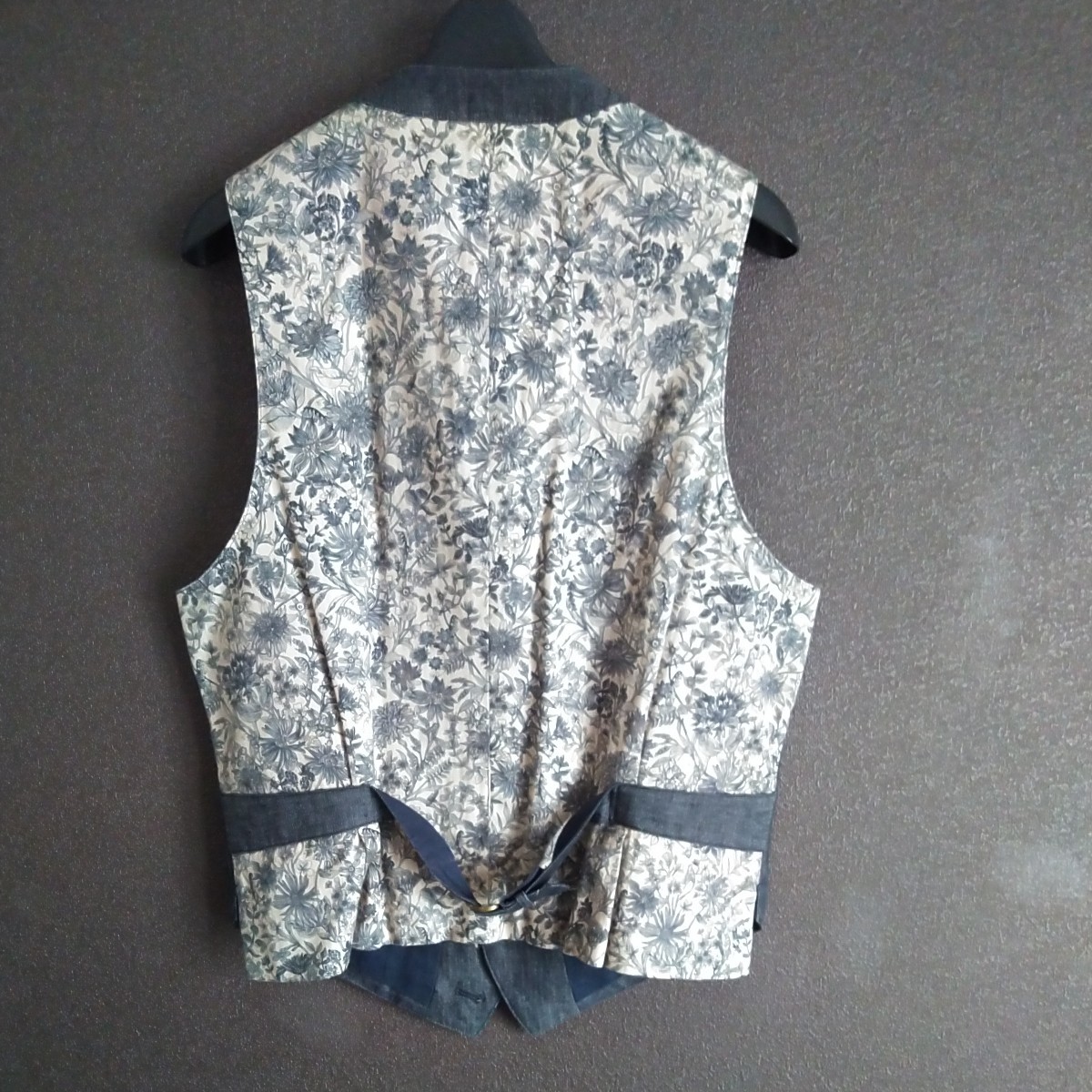 ポールスミス　コレクション　Poul Smith COLLECTION　ジレ　ベスト　花柄　