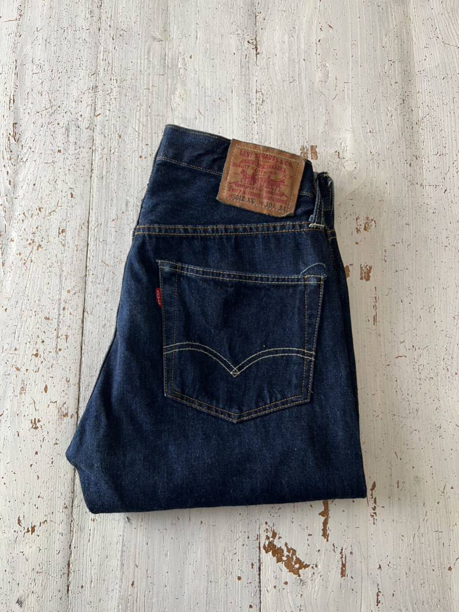 リーバイス 501zxx 1954年 w30l34ジーンズ 米国製 USA製 ヴィンテージ デニム lvc LEVI'S VINTAGE CLOTHING vintage 50154