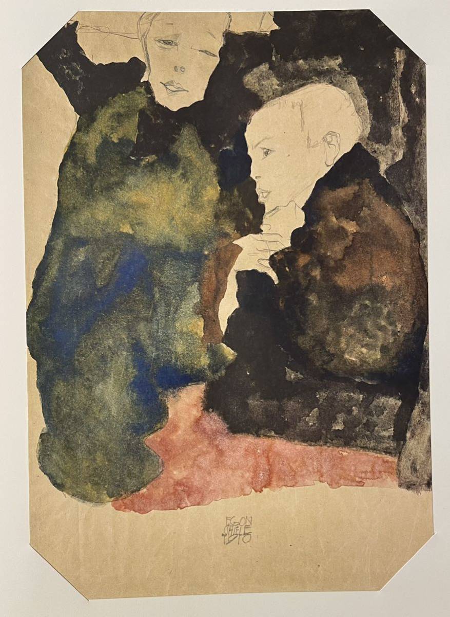 エゴンシーレ エゴン シーレ egon schiele リトグラフ 600部限定保証書