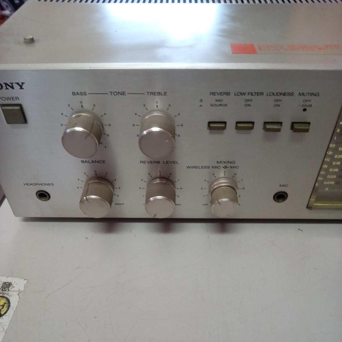 名機 希少 SONY ソニー プリメインアンプ TA-535音出しok