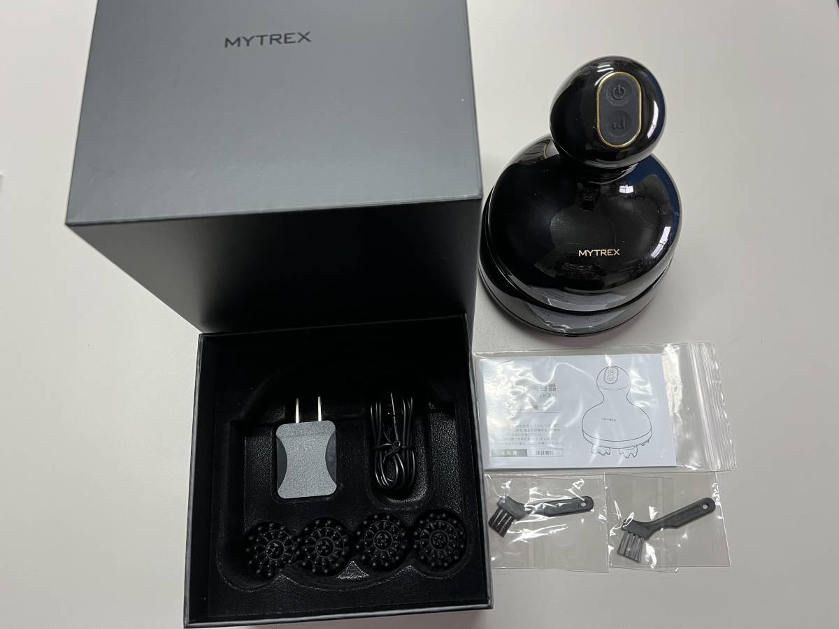 ヘッドスパ 頭皮マッサージ EMS 電気バリ MYTREX ヘッドマッサージ 