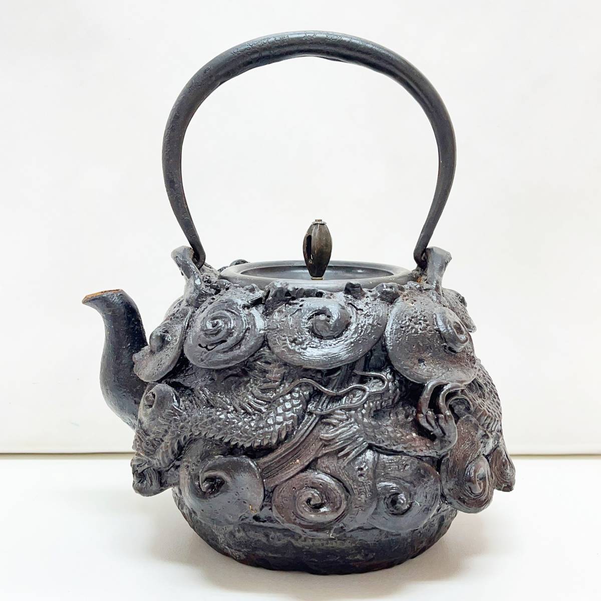 鉄瓶 茶道具 急須 煎茶道具 南部鉄器 龍文堂 湯沸 金属工芸 茶器