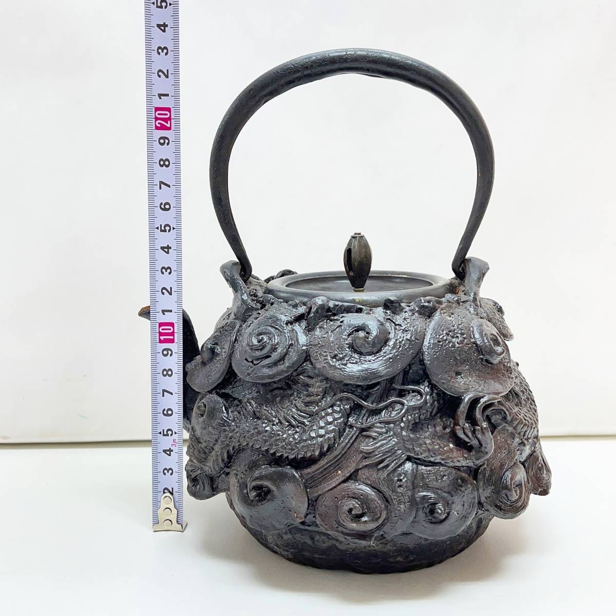 鉄瓶 茶道具 急須 煎茶道具 南部鉄器 龍文堂 湯沸 金属工芸 茶器