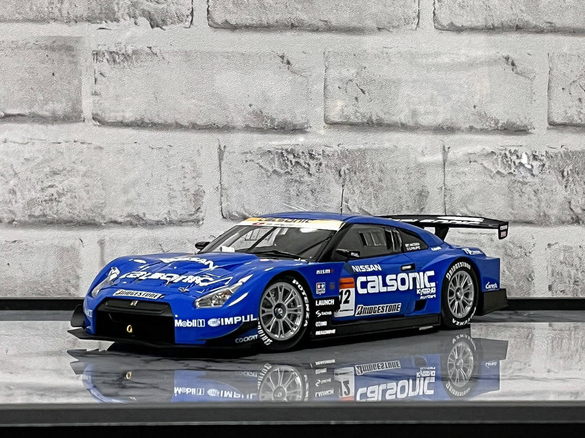 レア】【AUTO art Signature】1/18 NISSAN SKYLINE CALSONIC IMPUL GT 