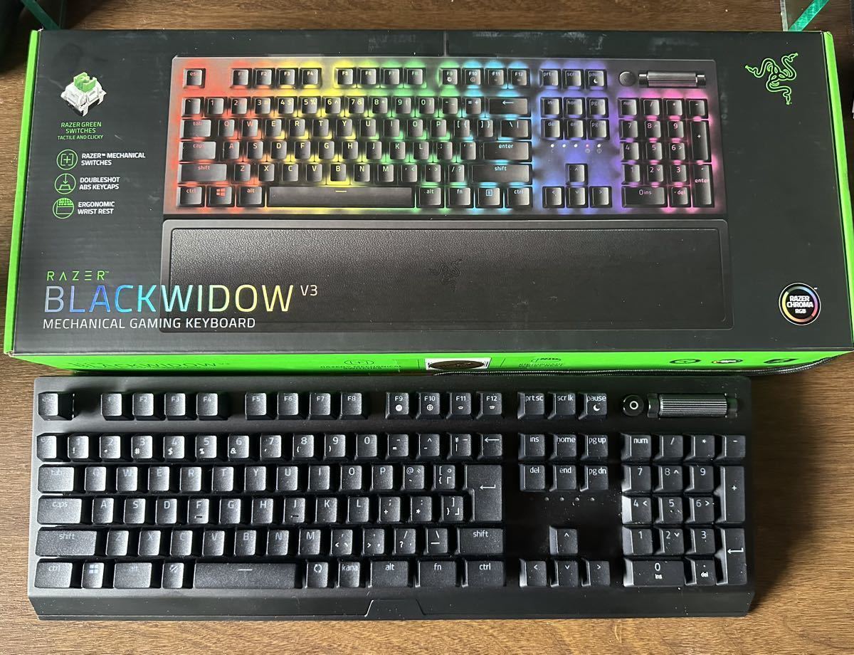 格安] Razer ゲーミングキーボード 消毒済み