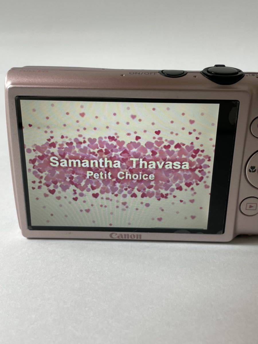美品】キャノン Canon IXY 600F シャンパンピンク サマンサタバサ