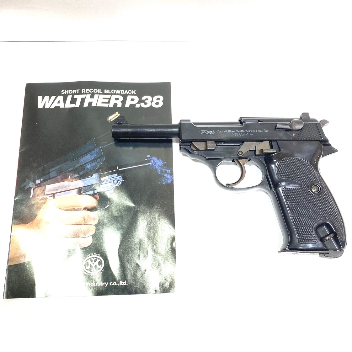 【コレクター必見！】★MARUSHIN WALTHER P38★ ワルサー/マルシン/モデルガン/トイガン/箱無/オススメ/DF0