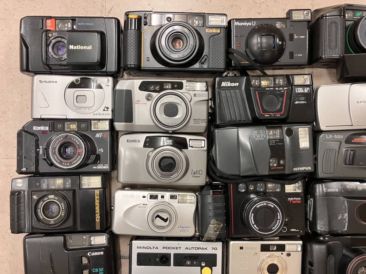 コニカ キャノン Konica 富士フィルム コンパクト 等 大量50個以上