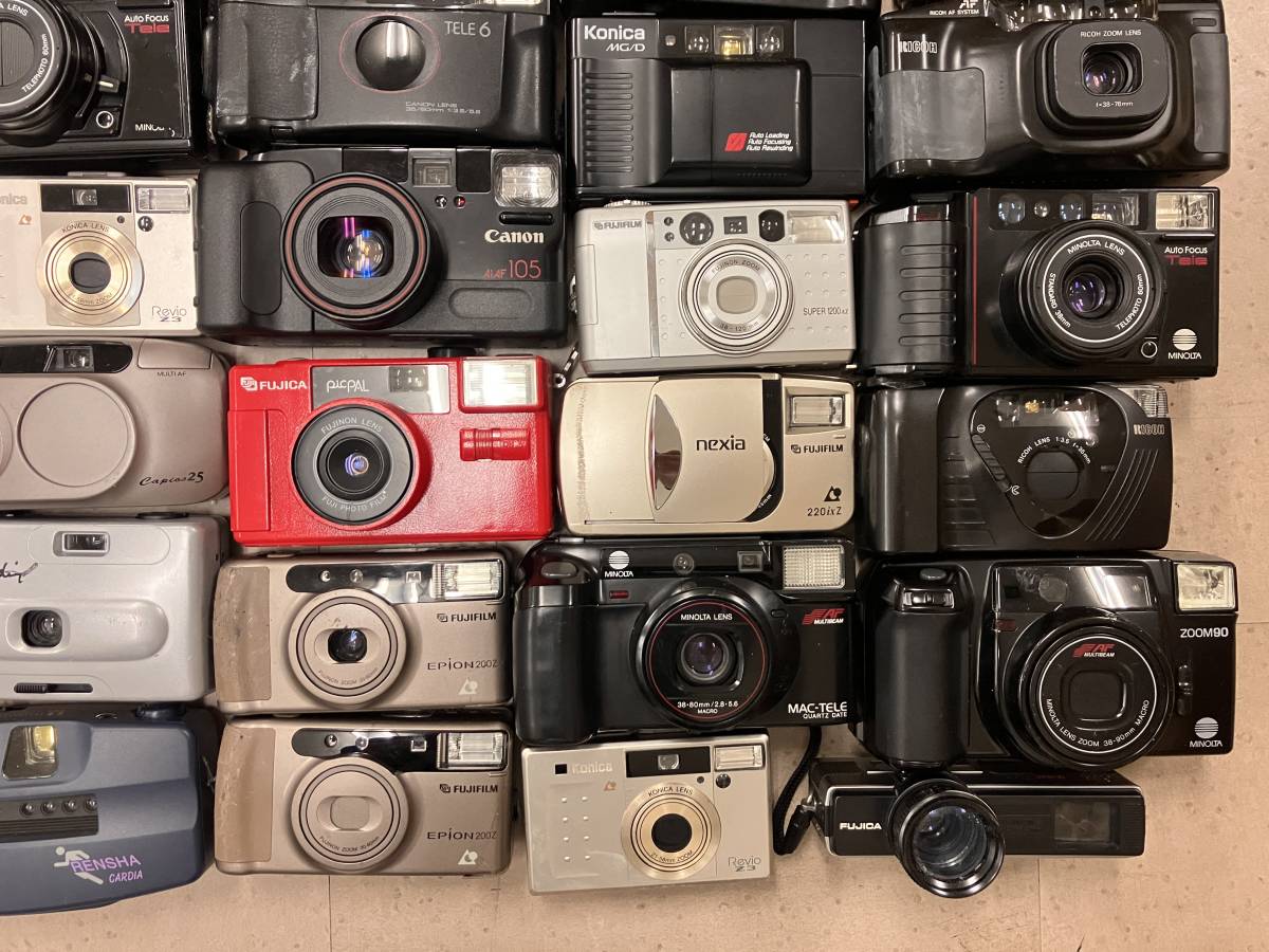 コニカ キャノン Konica 富士フィルム コンパクト 等 大量50個以上