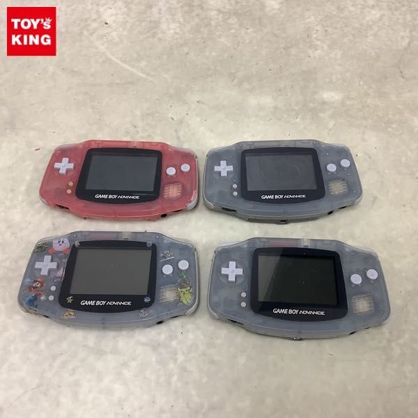 1円〜 ゲームボーイ アドバンス AGB-001 本体 クリア、クリアピンク