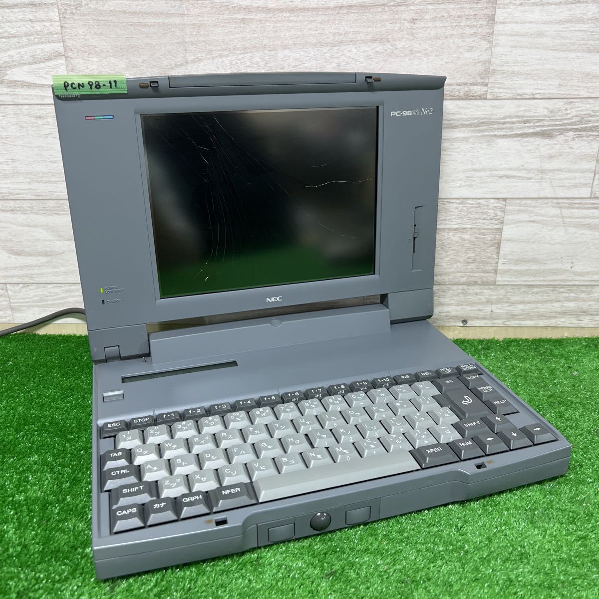 PCN98-11 激安 PC98 ノートブック NEC PC-9821Ne2 通電確認済み