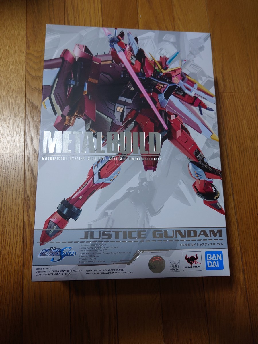 METALBUILD JUSTICE GUNDAM メタルビルド ジャスティス ガンダム 機動戦士ガンダムSEED