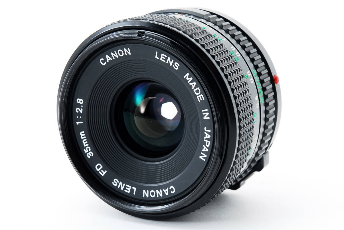 ★極上美品★キャノン NEW FD 35mm F2 ★完動★ #348z ☆極上美品☆キャノン CANON NEW FD 35mm F2.8 ☆完動☆#