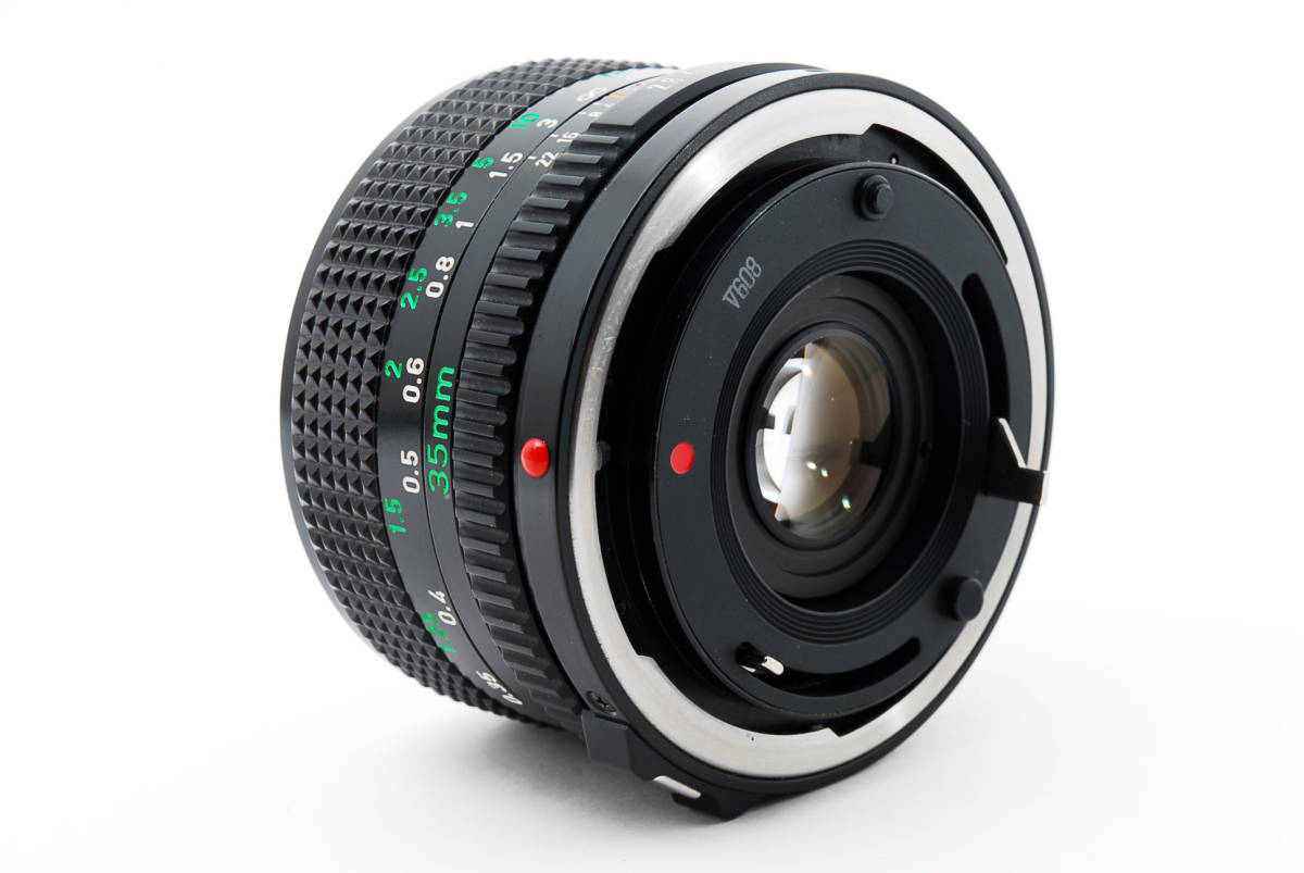 ☆極上美品☆キャノン CANON NEW FD 35mm F2.8 ☆完動☆#