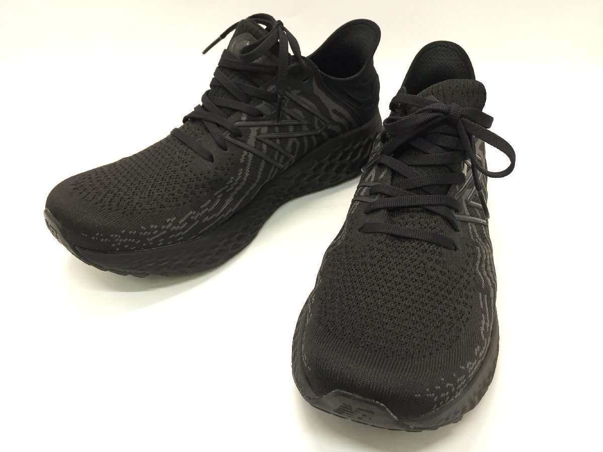 NB NEW BALANCE/ニューバランス FRESH FOAM 型番:M1080K11 サイズ:28cm ブラック スニーカー ランニング シューズ ☆良品☆ [60-0203-E5]