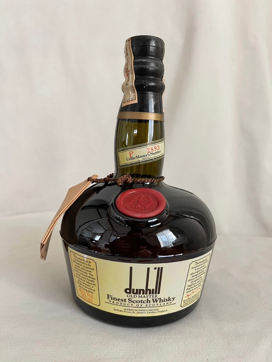 ウイスキー 未開栓 750ml ダンヒル オールドマスター dunhill OLD