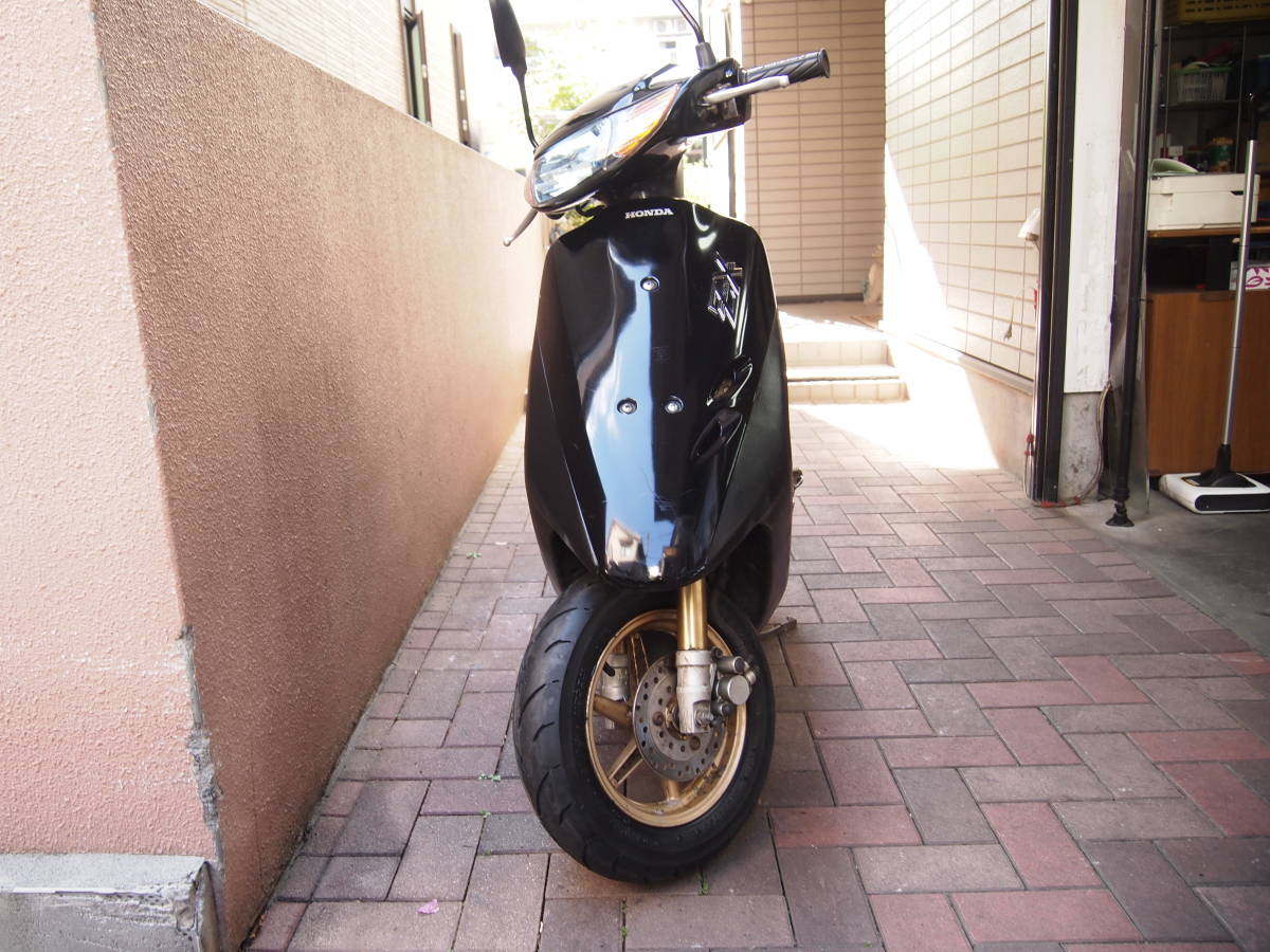 バイク屋出品！ライブDIO－ZX！綺麗！前後タイヤ交換！すぐ乗れ