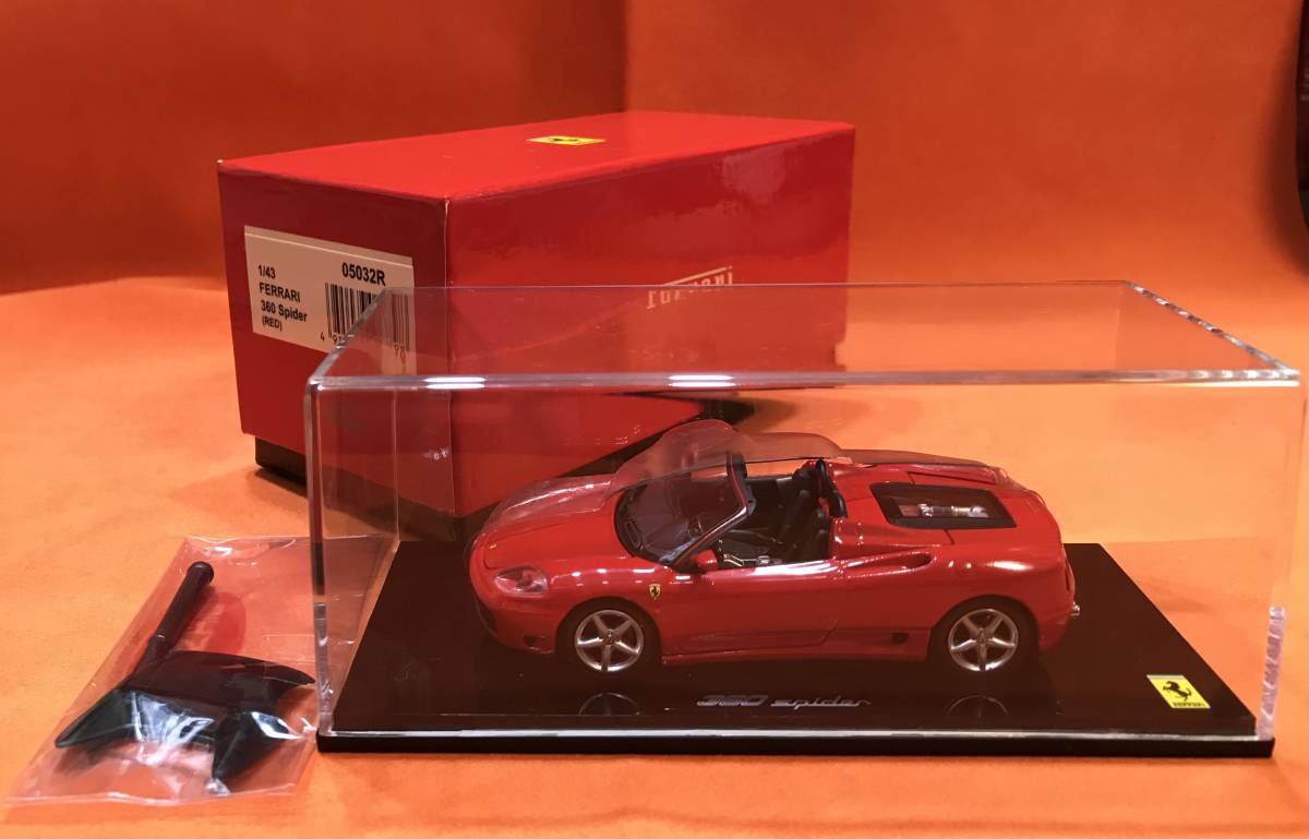 京商 1/43 フェラーリ 360 スパイダー レッド 0 京商 1&frasl;43