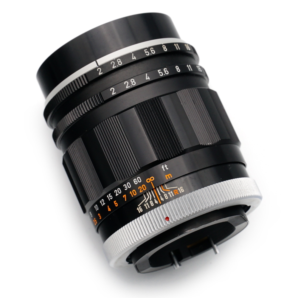 レア 動作品 Canon SUPER-CANOMATIC R 100mm F2 1:2 中望遠 単焦点 ケース
