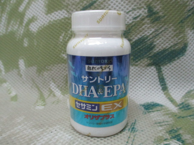 ○SUNTORY サントリー DHA＆EPA セサミンEX オリザプラス 240粒入り