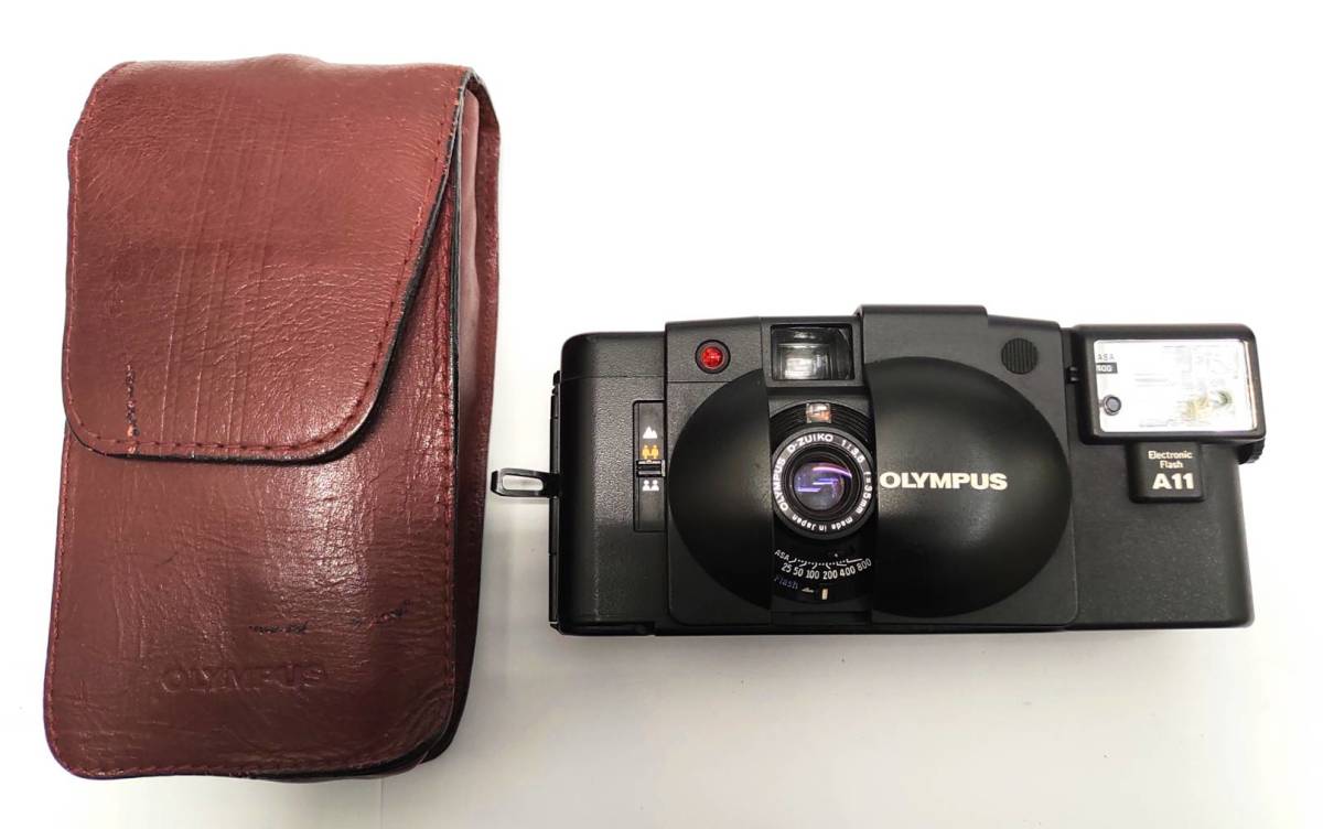 ☆ OLYMPUS オリンパス XA2 A11 コンパクトカメラ ハードケース付き