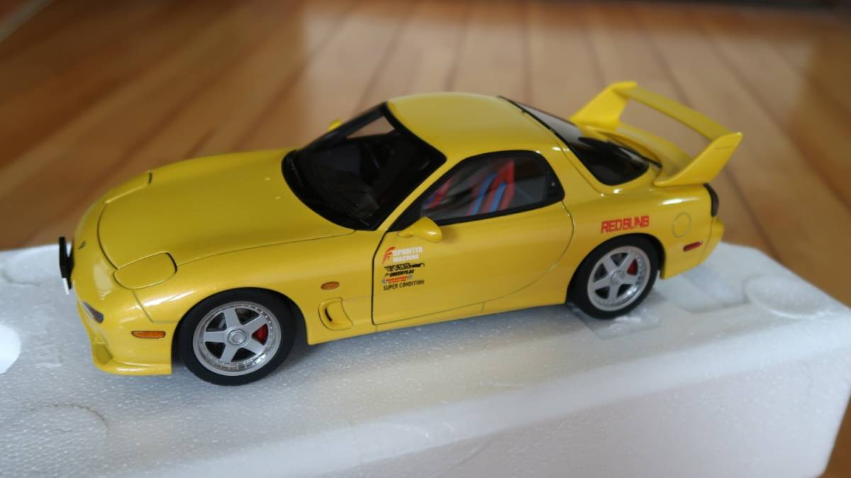 激レア AUTOart 新劇場版 頭文字D 覚醒 マツダ アンフィニ RX-7 (FD3S 