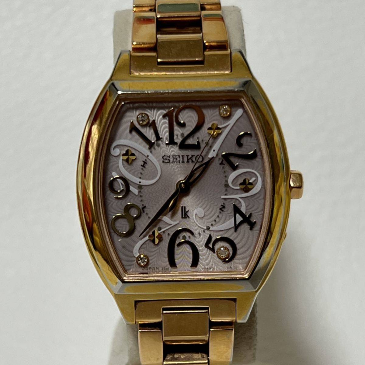 ルキア セイコー 腕時計 3B51-0AM0 SEIKO - 電波ソーラー ソーラー電波 