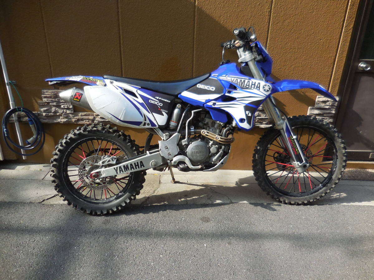 人気，SALE】 WR250F セル付 登録書類、走行動画あります。（検索