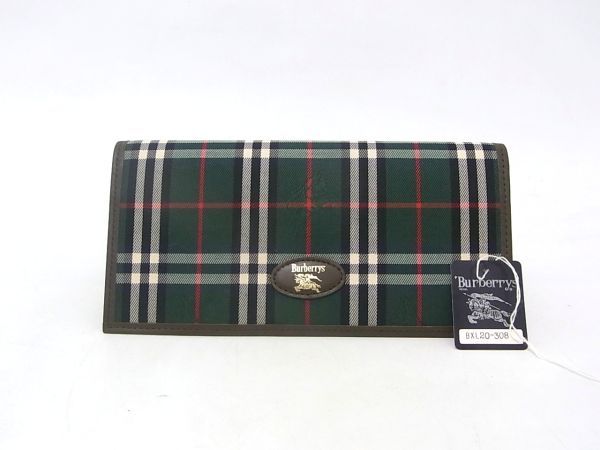 バーバリー BURBERRY 長財布 チェック レディース 1円 ブランド 財布 