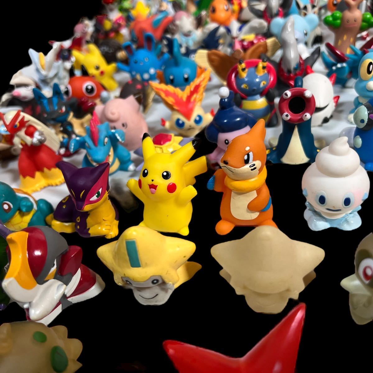 1ヶあたり約208円　ポケモンキッズ　指人形　まとめ　500体以上 1円スタート】ポケモンキッズ ポケモン 指人形 フィギュア 500体以上