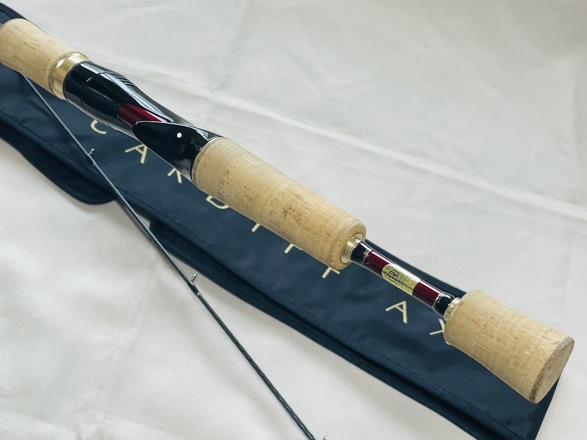 希少 美品シマノ カーディフAX B64L-F CARDIFF管釣りトラウト