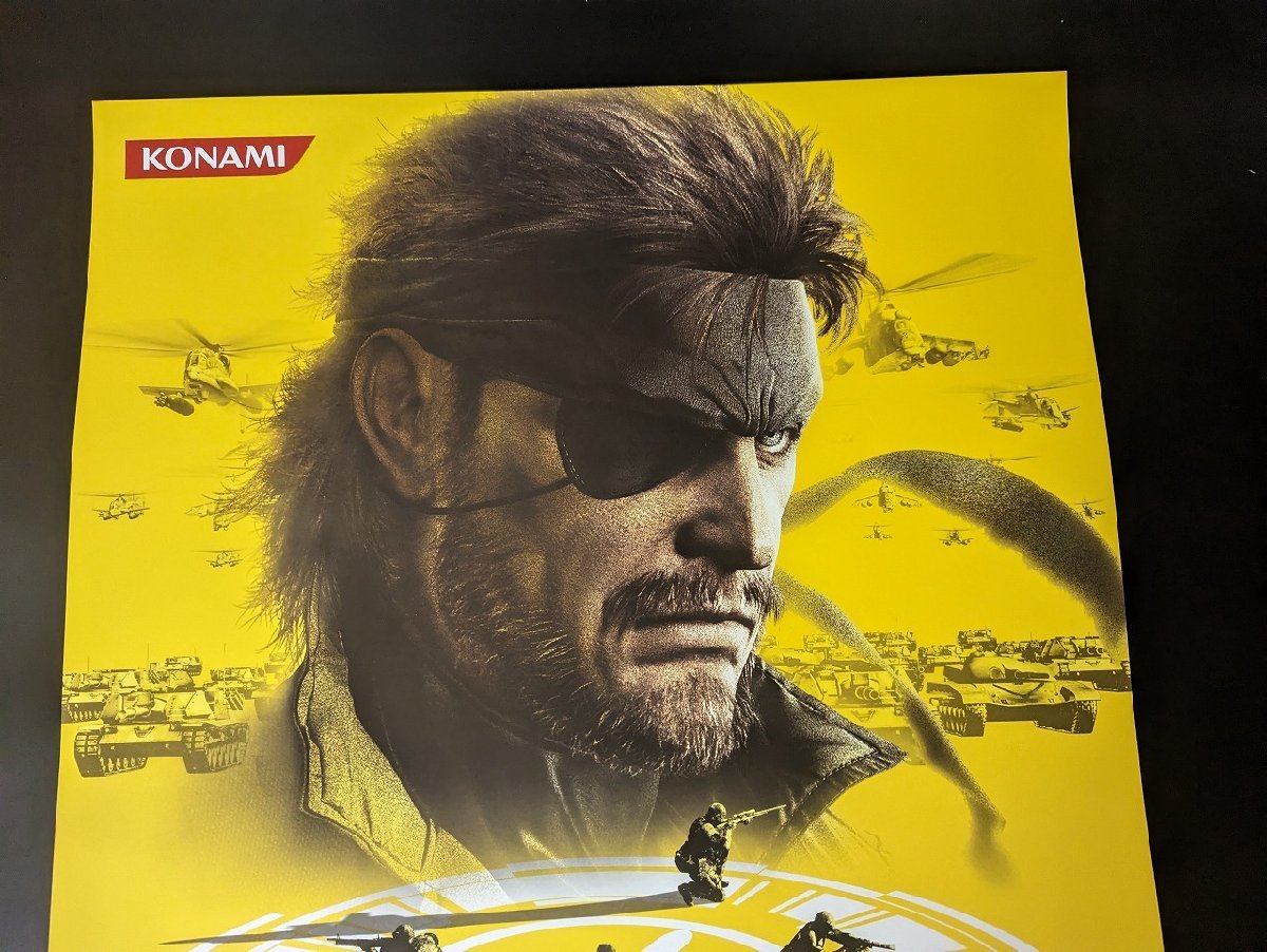 ○M235/B2判ゲーム販促ポスター【メタルギアソリッド ピースウォーカー