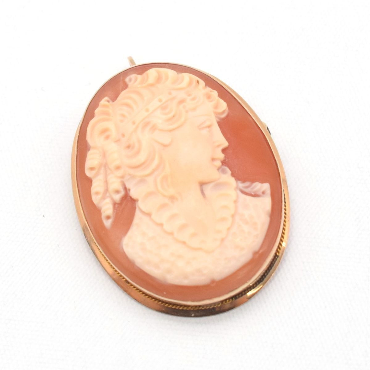 Donadio ドナディオ カメオ ブローチ ペンダントトップ