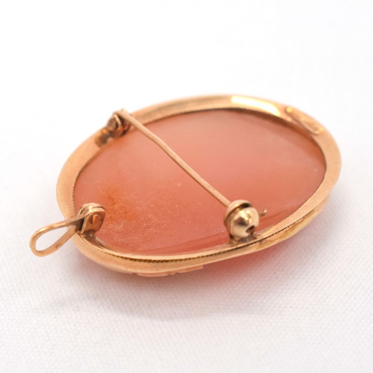 Donadio ドナディオ カメオ ブローチ ペンダントトップ