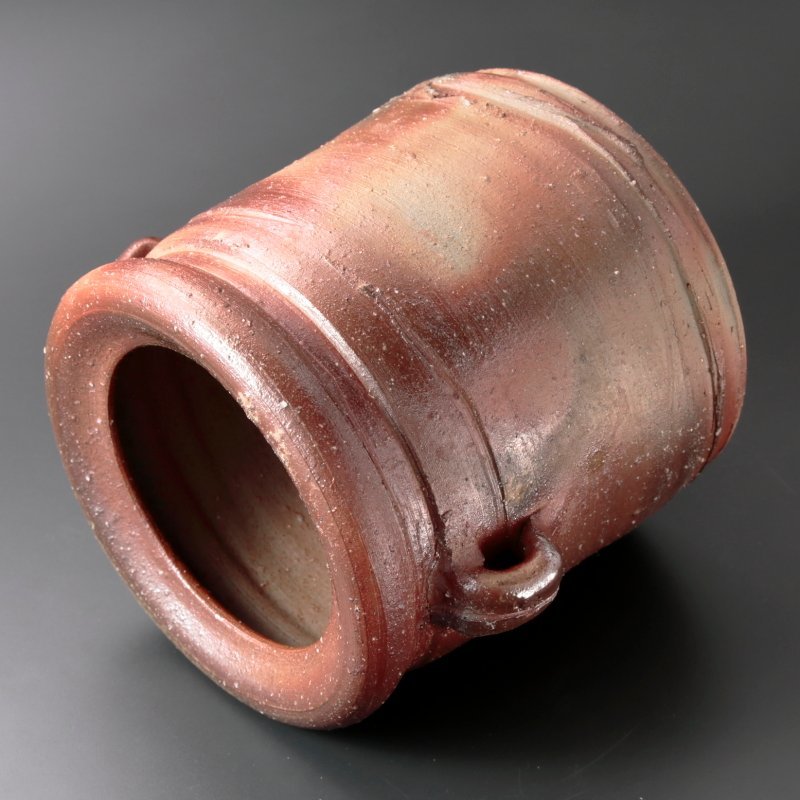 古美味人間国宝 山本陶秀造 備前水指 茶道具 保証品 l9FJ Yahoo