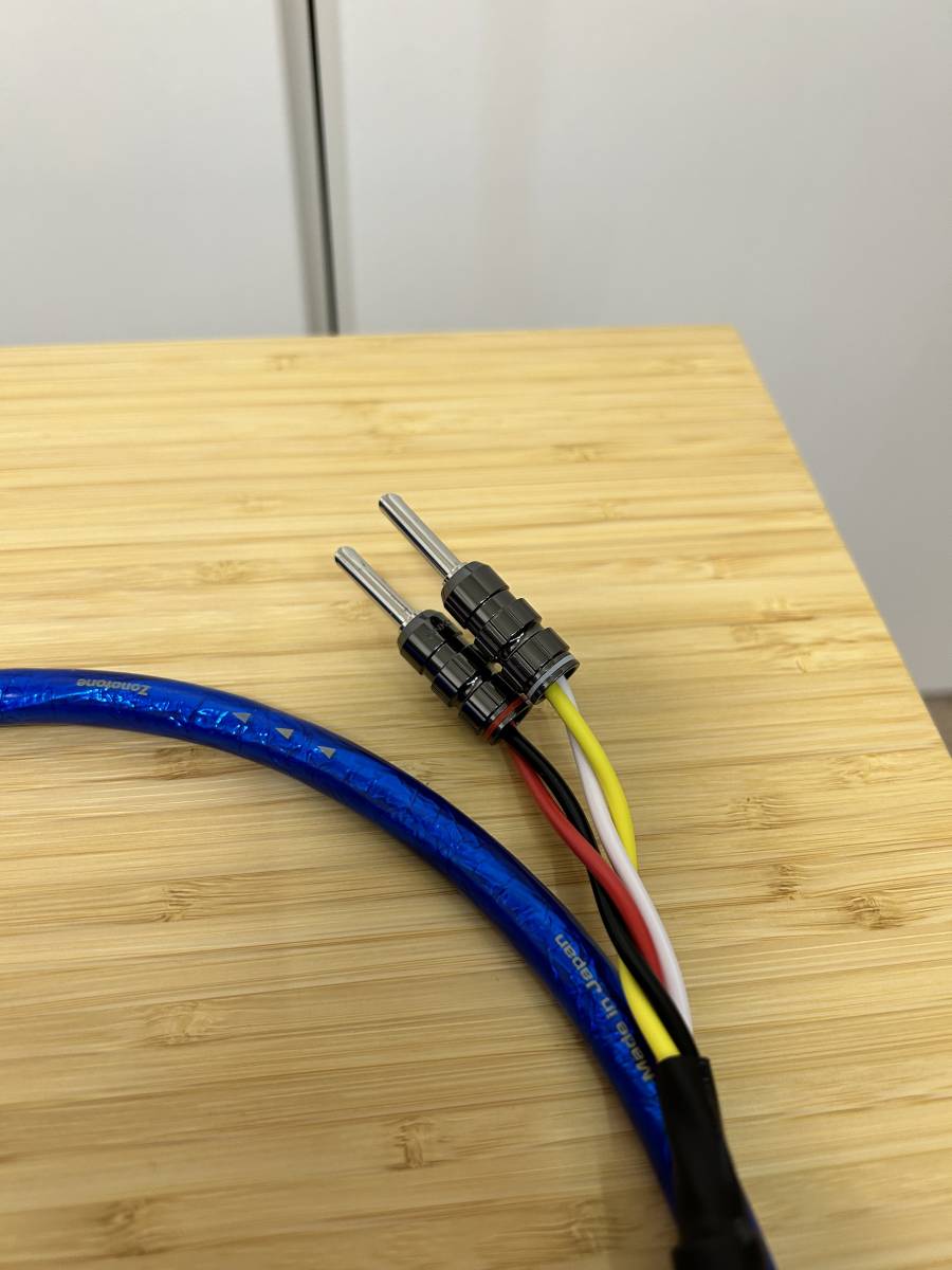 Zonotone 6NSP-6600S Meister スピーカーケーブル 2本 6NSP-6600S