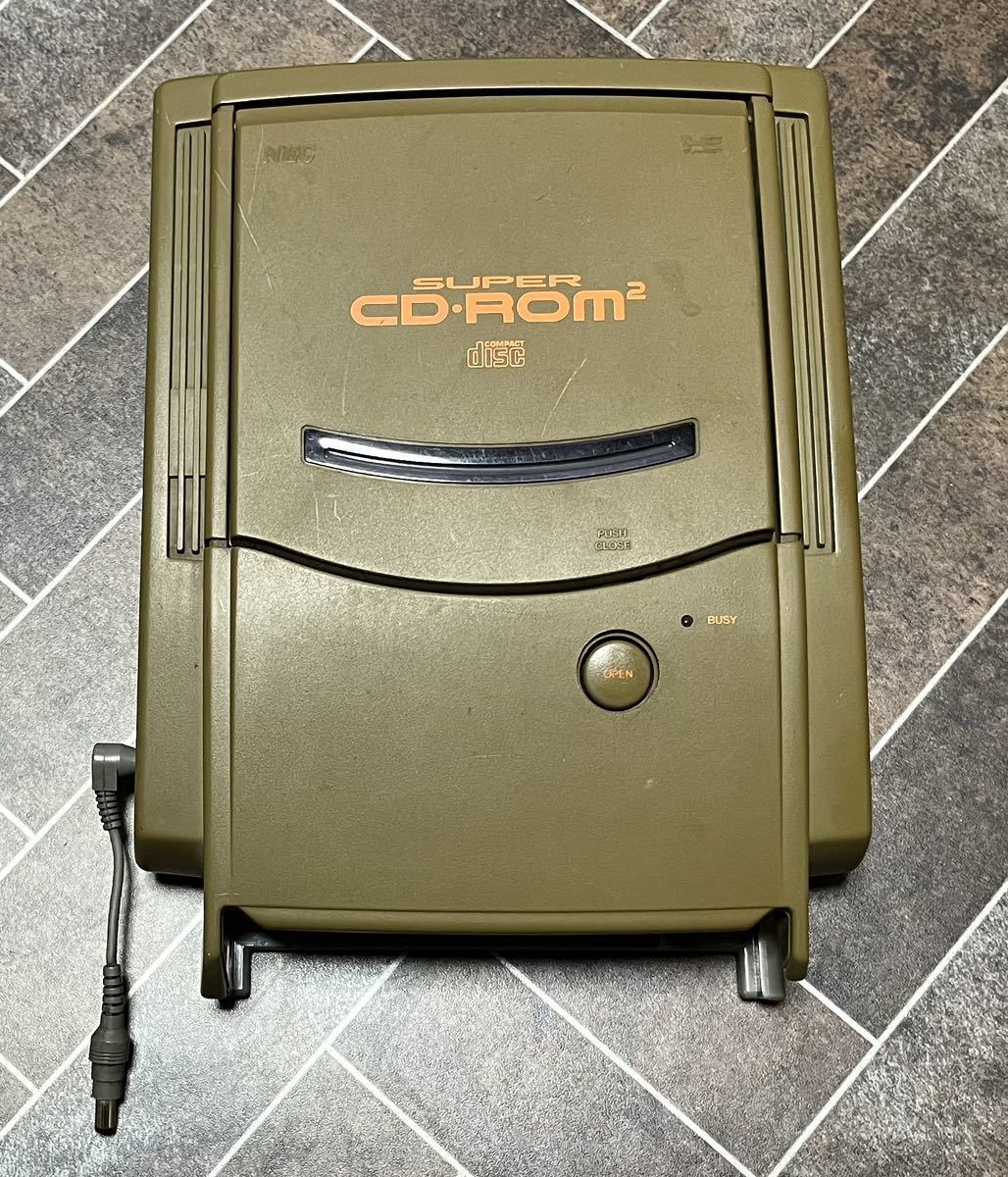 NEC PCエンジン SUPER CD-ROM2 スーパーCD-ROM2 スーパーCDロムロム 本体 ケーブルのみ