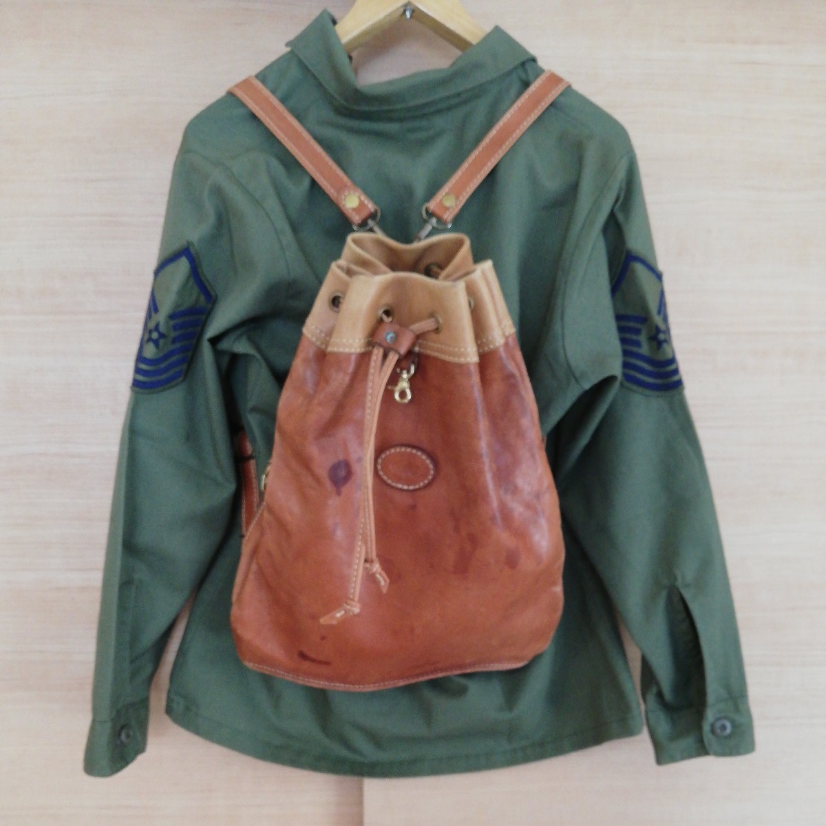 HERZのレザー 巾着型リュック 【公式通販】